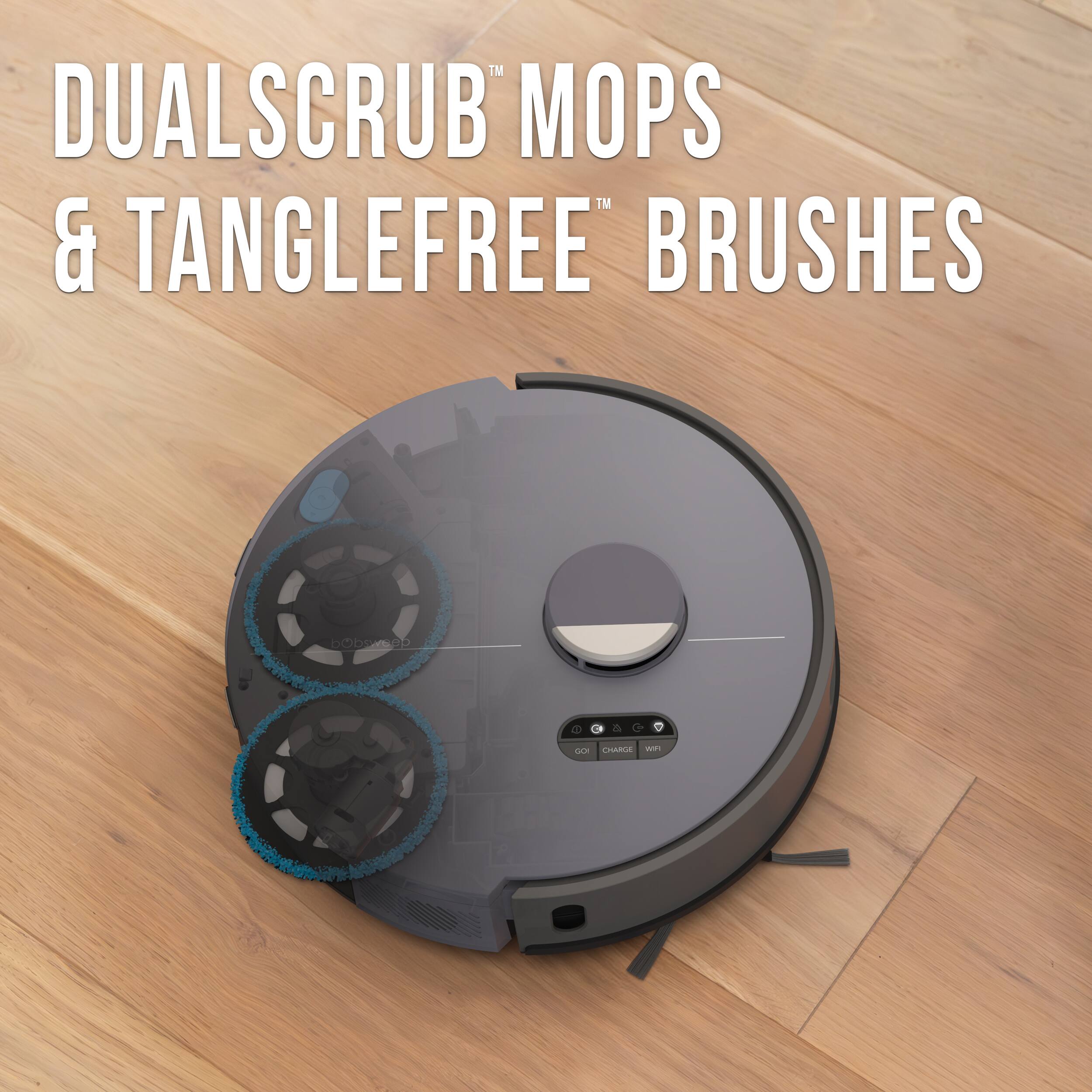 DUALSCRUB™ MOPS & TANGLEFREE™ BRUSHES