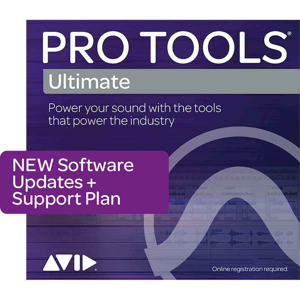 Front. Avid - Pro Tools Ultimate (1-Year Update Subscription + Support Plan).