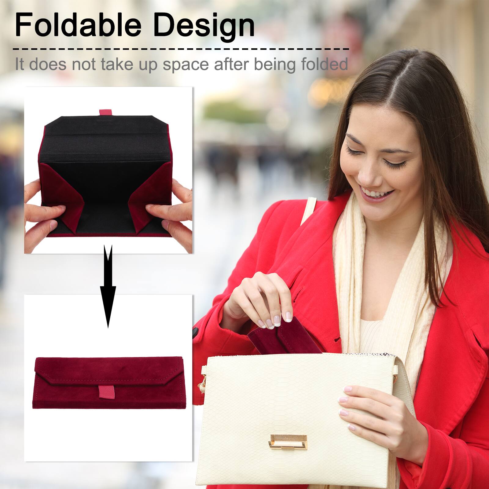 Foldable Design  
It does not take up space after being folded