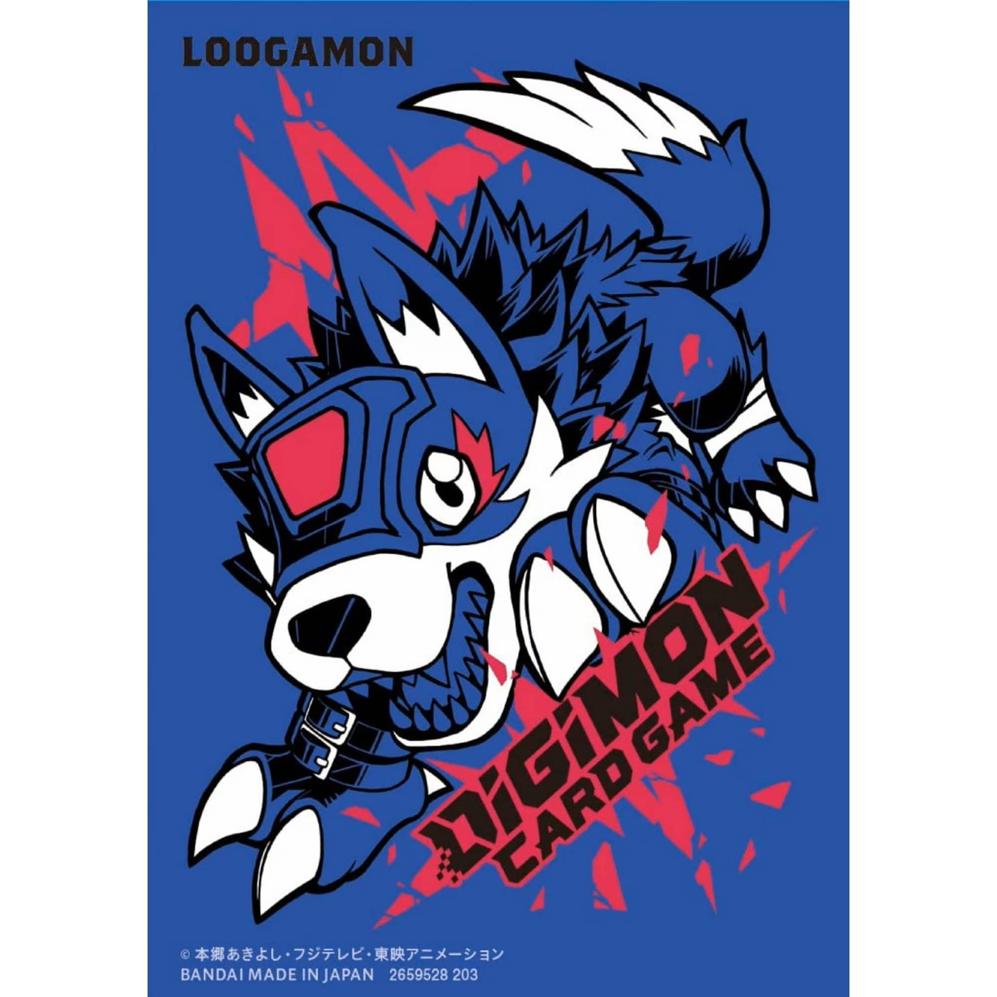 Bandai - Digimon Trading Card Supplies - Deck Sleeves - LOOGAMON (60 Sleeves) price history on PriceWatchPro