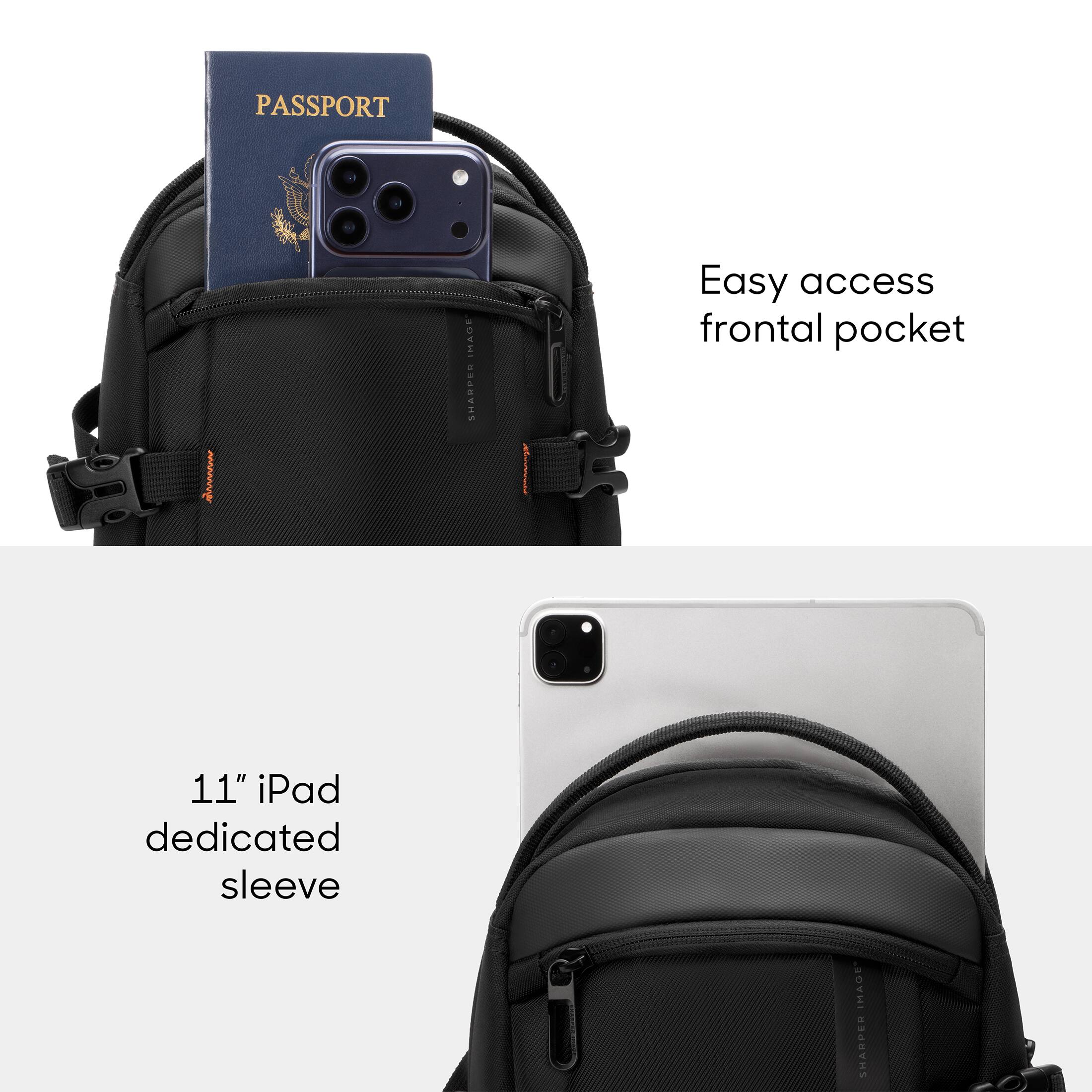 PASSPORT  
Easy access frontal pocket  
11" iPad dedicated sleeve  
IMAGE SHARPER