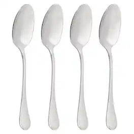 Gibson - Home Manchester 4 Piece Stainless Steel Dinner Spoon Set - Silver
