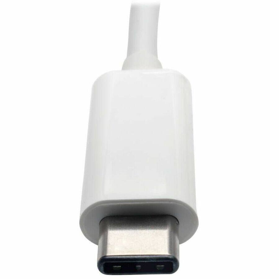 Alt View 1. Tripp Lite - Eaton Tripp Lite Series USB-C Multiport Adapter, VGA, USB 3.x (5Gbps) Hub Port, Gigabit Ethernet and 60W PD Charging.
