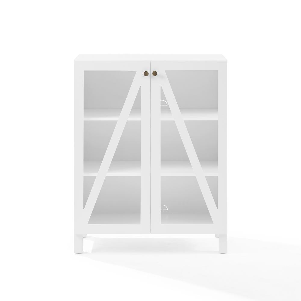 Alt View 1. Crosley Furniture - Cassai Stackable Kitchen Storage Pantry - White.