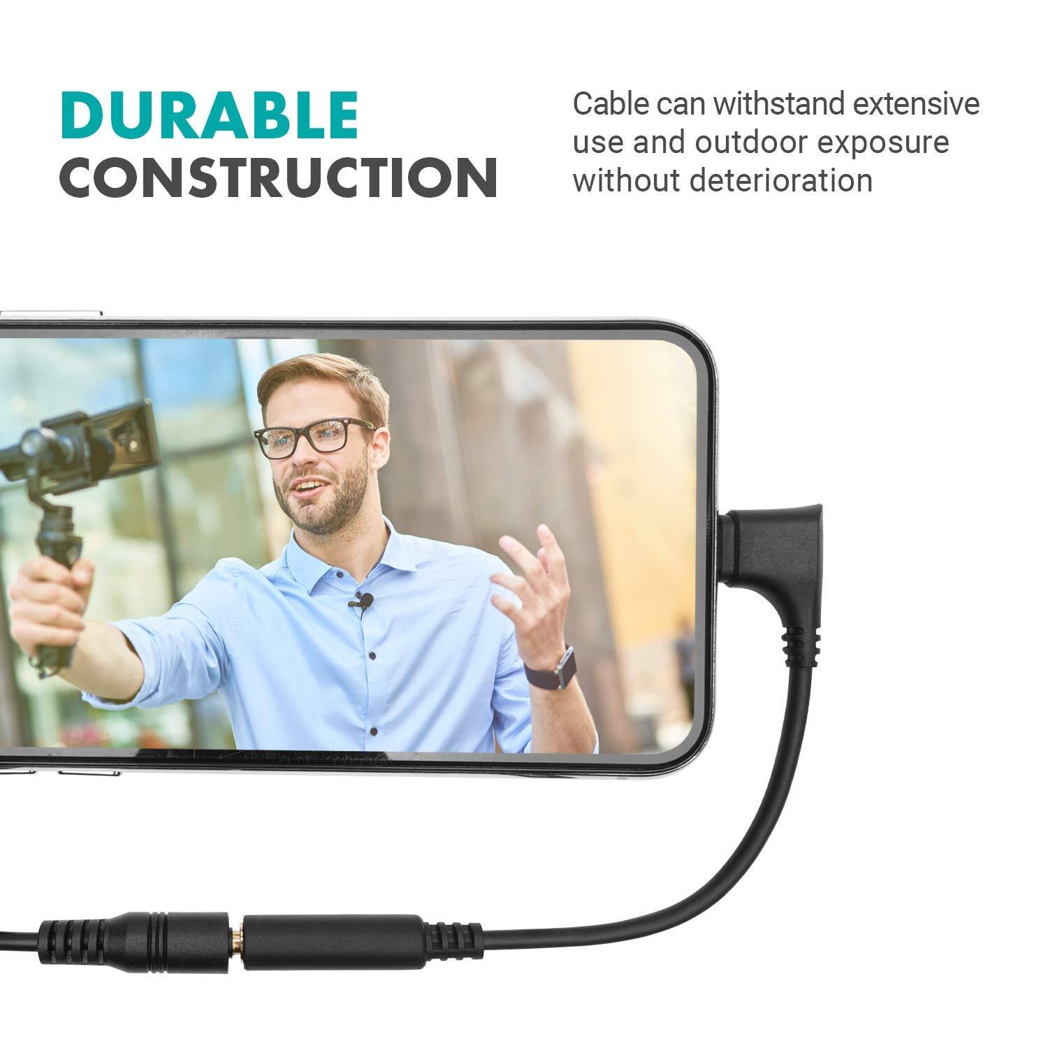 DURABLE CONSTRUCTION

Cable can withstand extensive use and outdoor exposure without deterioration