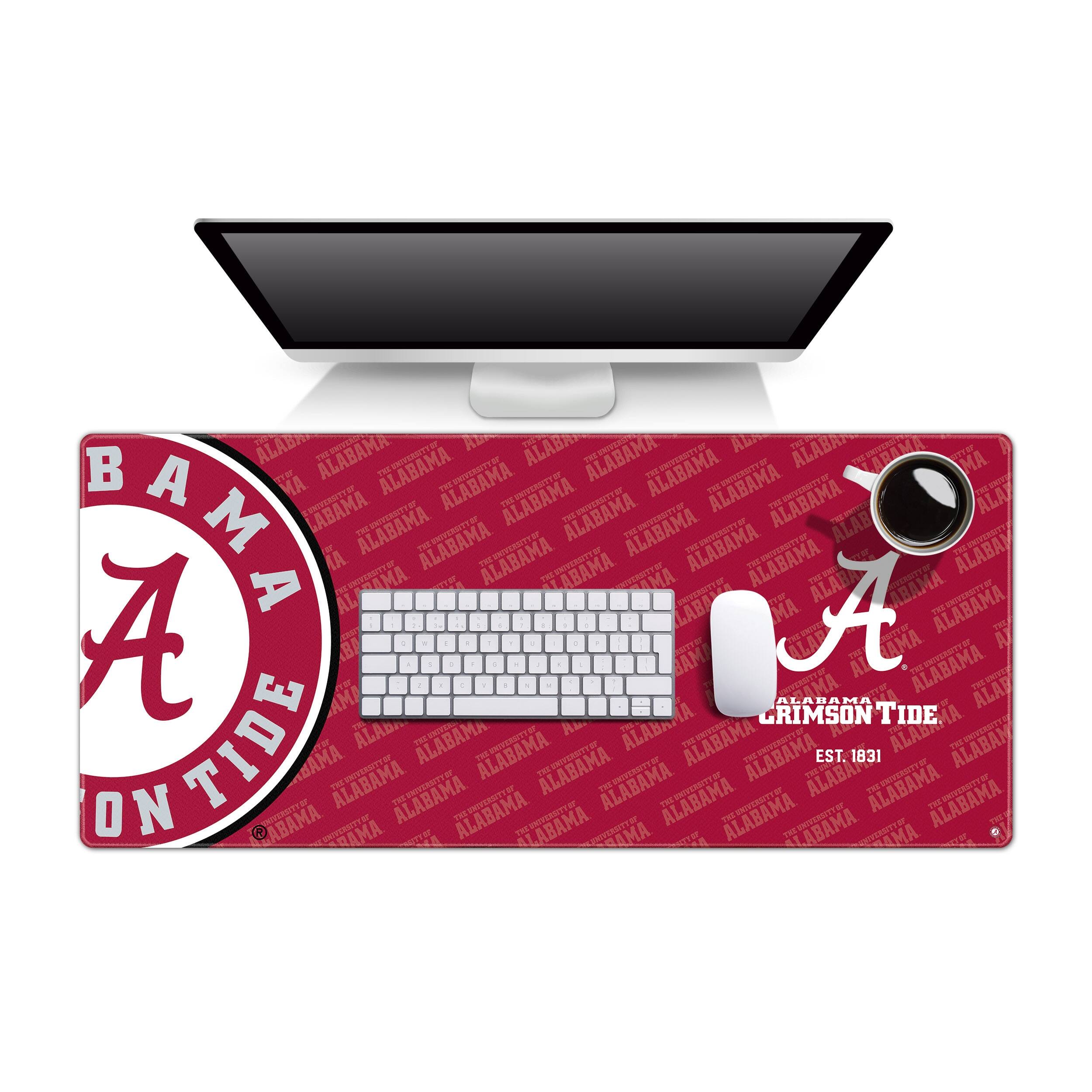 YouTheFan - Alabama Crimson Tide 15.7" x 35.4" Logo Series Desk Pad - Multicolor