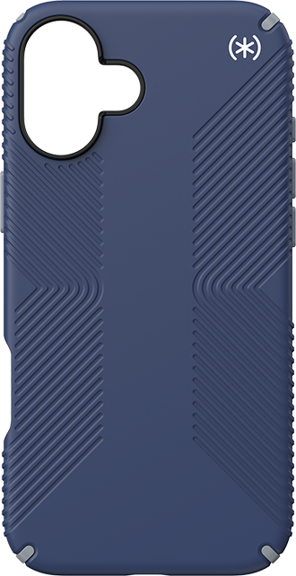 Speck - Presidio2 Grip with MagSafe Case - iPhone 16 Plus - Navy Blue