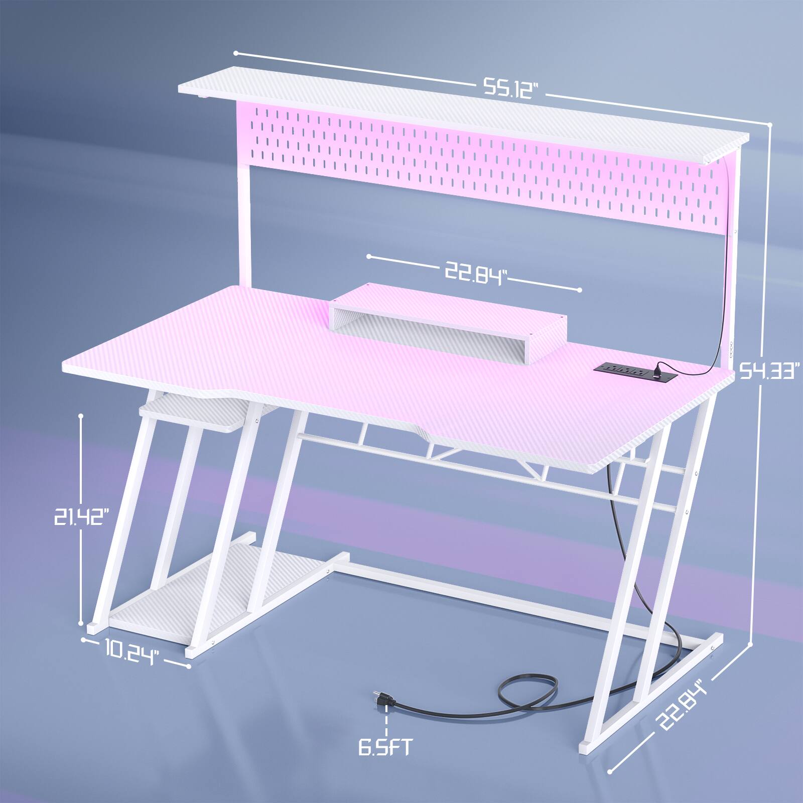S5.12" 22.84" 4.33" 21.42" 10.24" 6.5FT 22.84"