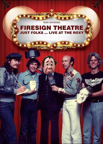Front. Firesign Theatre: Just Folks… Live At The Roxy   - DVD.