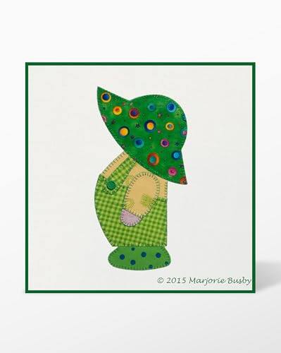 Alt View 5. AccuQuilt - Overall Sam Embroidery Designs CD by Marjorie Busby.