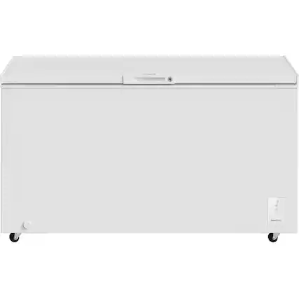 Front. Frigidaire - 20 cu. ft. Convertible Garage Ready Chest Freezer - White.