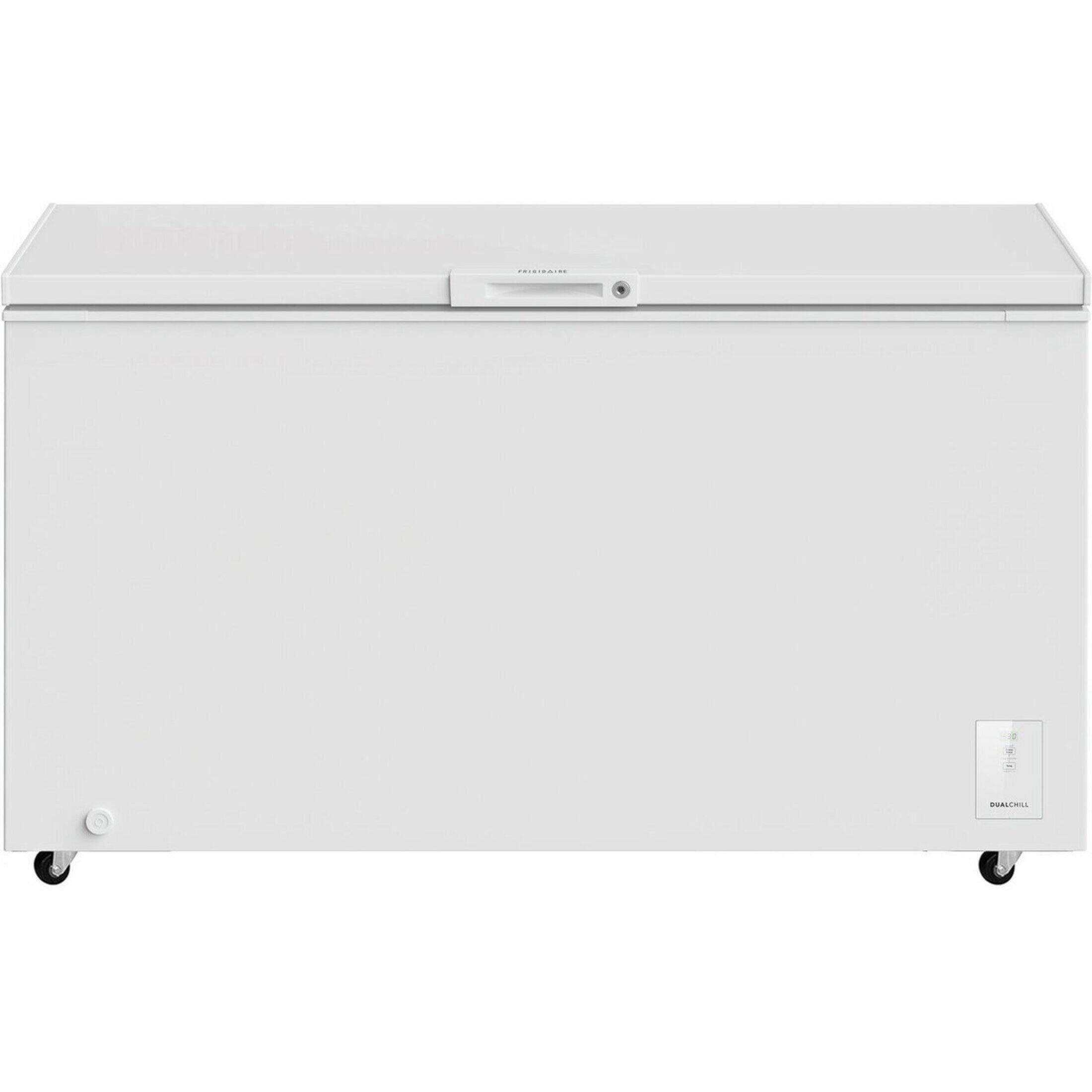 Front. Frigidaire - 20 cu. ft. Convertible Garage Ready Chest Freezer - White.
