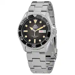 Orient - Mako Kamasu Stainless Steel Automatic Diver's RA-AA0810N19B RA-AA0810N39B 200M Men's Watch - Black