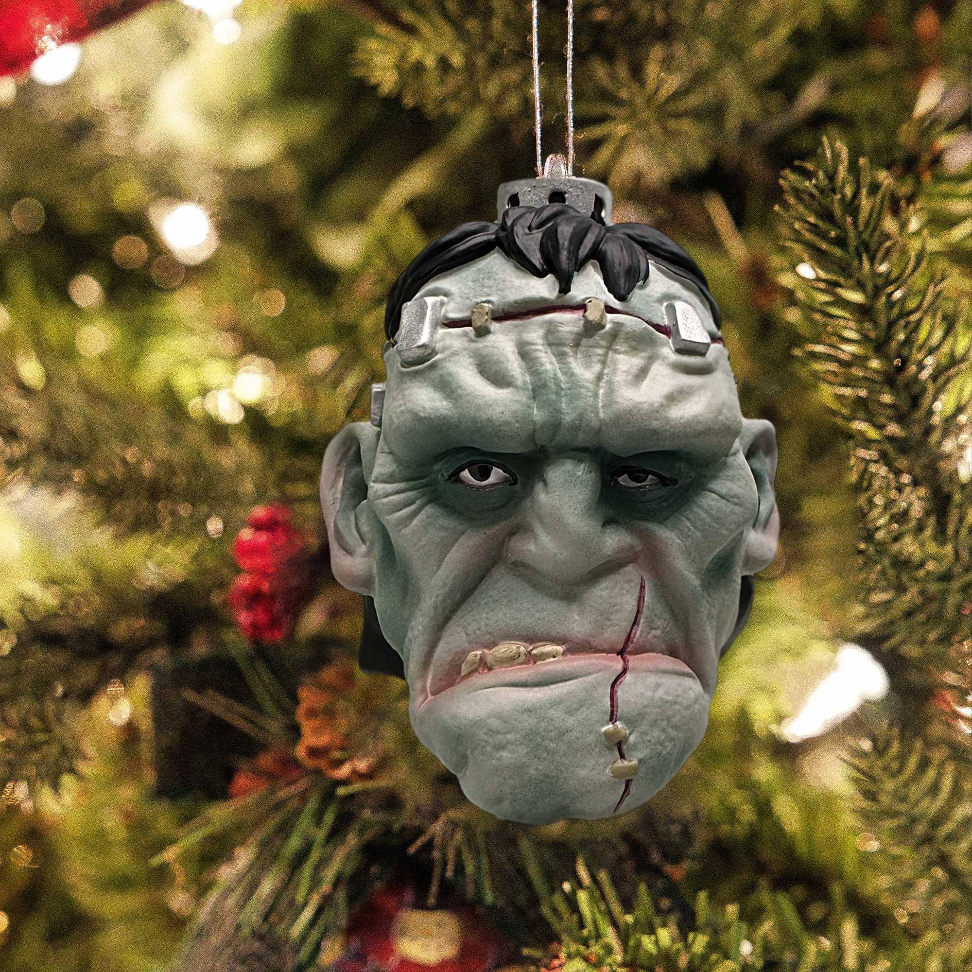 Alt View 10. Gorenaments - Len Simon's Gorenaments 3.5 Inch Horror Ornament Series 2 | Frank - Grey.
