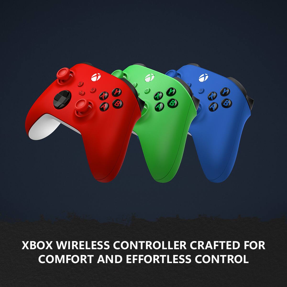 XBOX WIRELESS CONTROLLER CRAFTED FOR COMFORT AND EFFORTLESS CONTROL