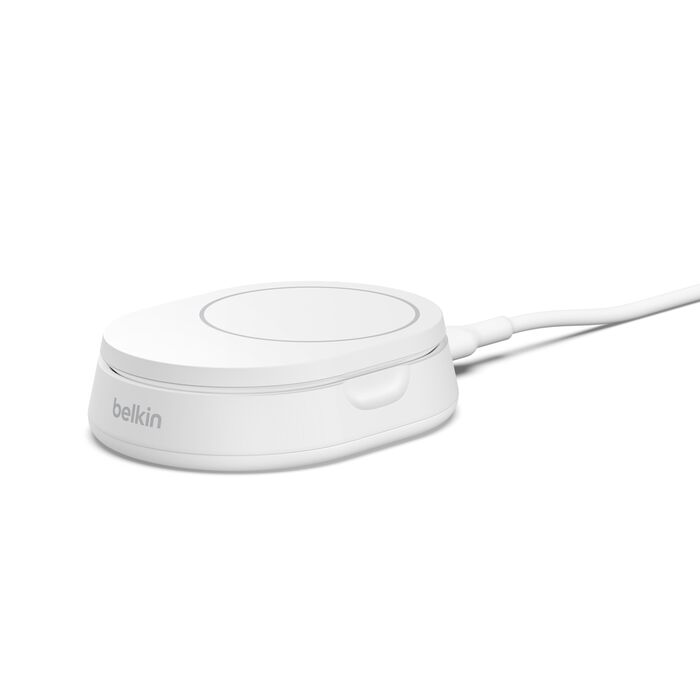 Alt View 1. Belkin - BoostCharge Pro Convertible Magnetic Wireless Charging Stand with Qi2 15W - White.