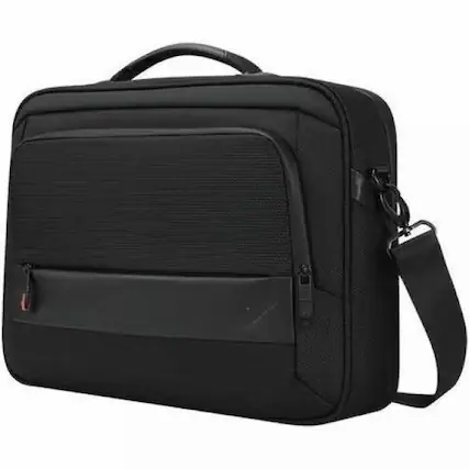 Front. Lenovo - Lenovo Professional Carrying Case (Briefcase) for 14" Notebook, Accessories - Black - Wear Resistant, Tear Resistant, Wa - Black.