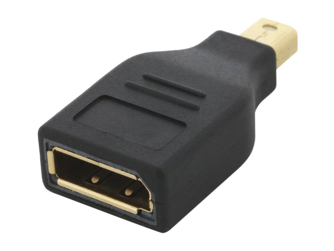 Alt View 1. Nippon Labs - Nippon Labs 30DP-MDP201-BK Mini DisplayPort to DisplayPort Adapter (Mini DP Male to DP Female).