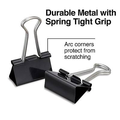 Durable Metal with Spring Tight Grip

Arc corners protect from scratching
