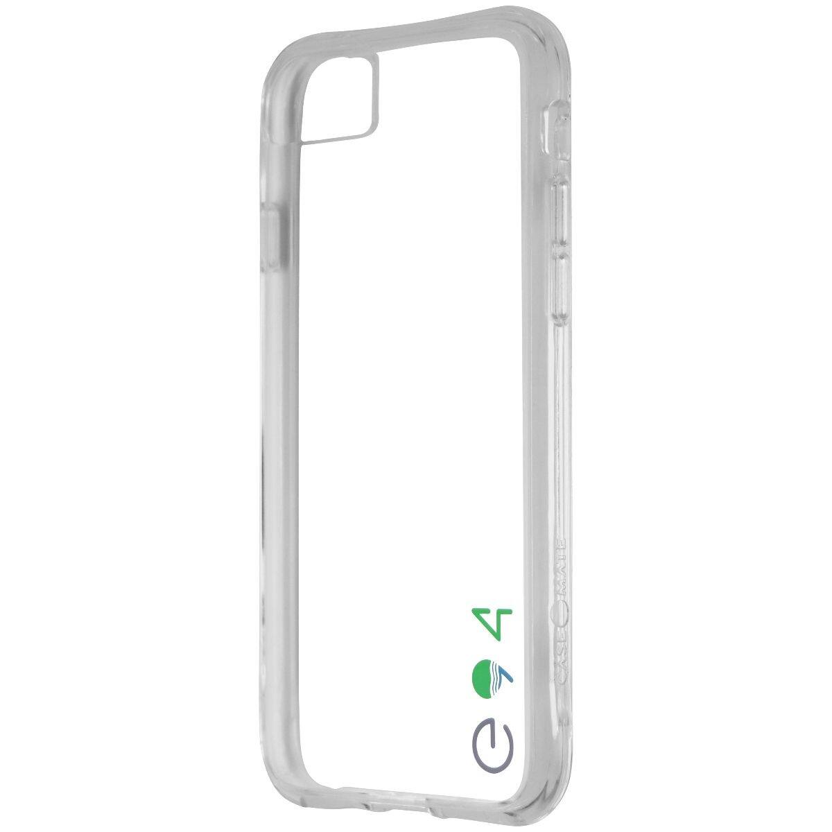 Front. Case-Mate - Case-Mate ECO94 Recycled Phone Case for Apple iPhone 7/8/SE (2nd Gen) - Clear - Clear.