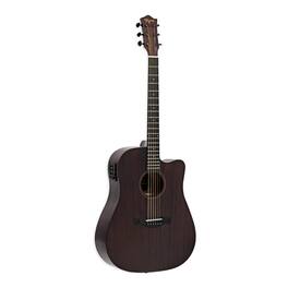 Tagima - KANSAS GRAN RESERVA EQ DKMOP Dreadnought Cutaway Acoustic-Electric – Sapele, Piezo Pickup, Satin Finish
