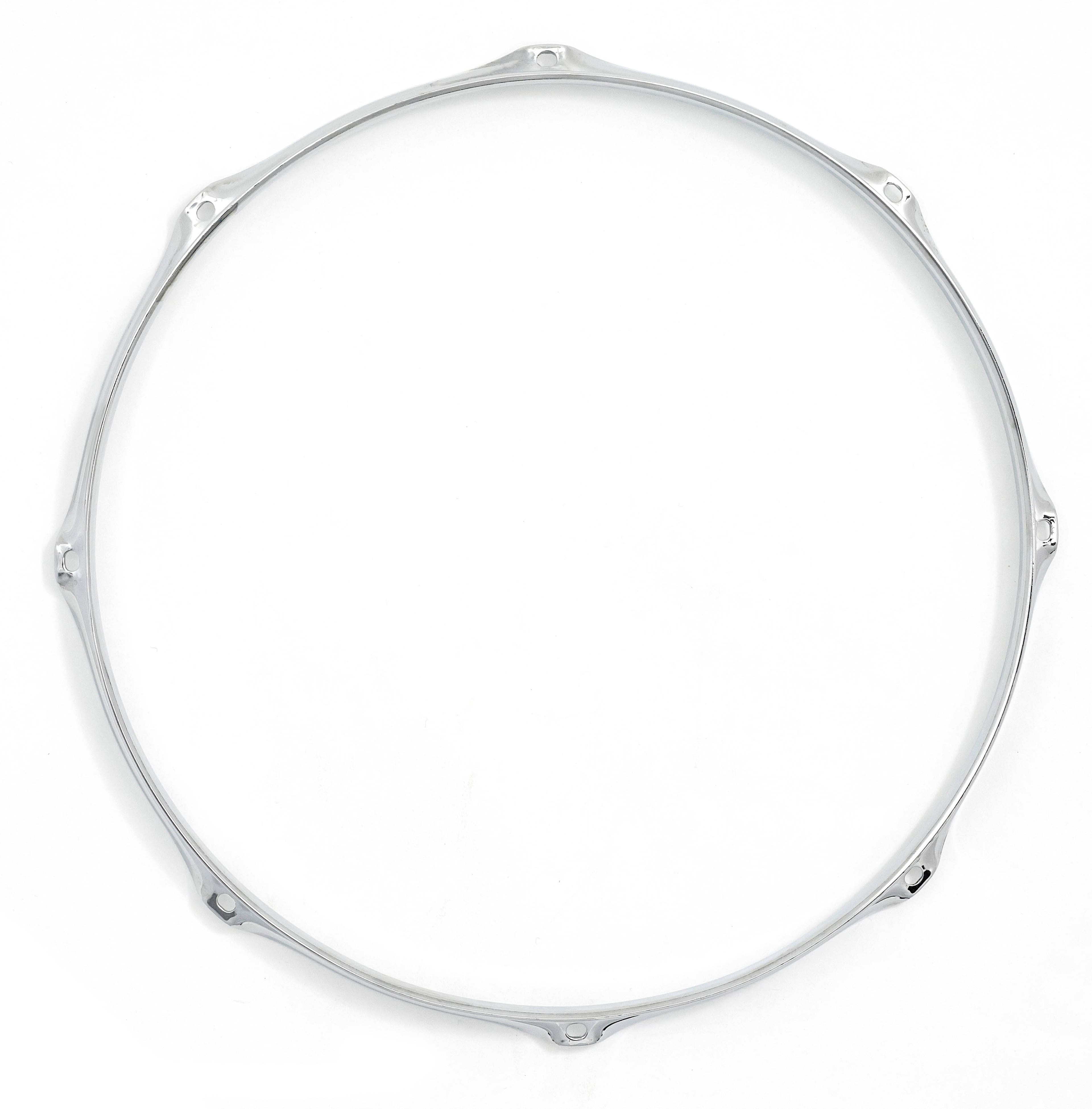 "Gibraltar Hardware - 16"" 8 Lug Batter Hoop, 2.3mm Heavy Duty Chrome Drum Hoop for Floor Toms, Provides Consistent Shape & Balanced Tension" price history on PriceWatchPro