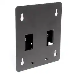 RackSolutions - Universal Monitor Wall Mount with Tilt (VESA-D Mounting Holes) - Black