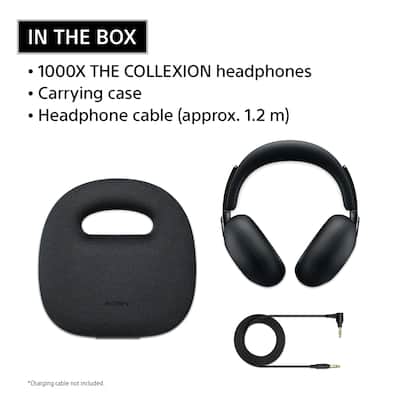 Sony 1000X THE COLLEXION Wireless Noise Canceling Headphones Black Sony 1000X THE COLLEXION Wireless Noise Canceling Headphones Black