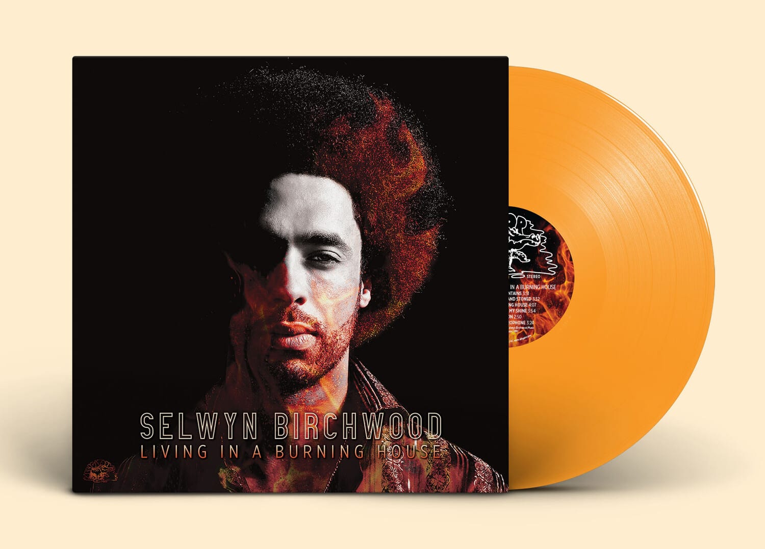 Selwyn Birchwood - Living In A Burning House (Orange Vinyl)   - VINYL LP price history on PriceWatchPro