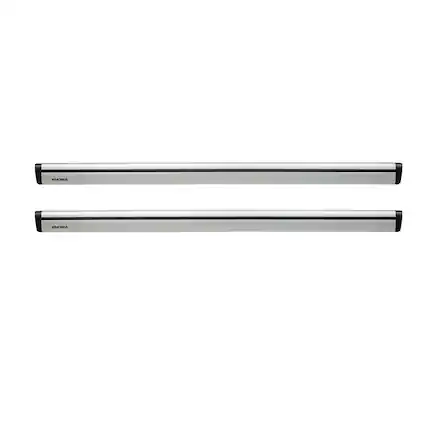 Front. Yakima - Yakima 70" Pair JetStreamRoof Rack Crossbars, Compatible with StreamLine Towers - Silver.