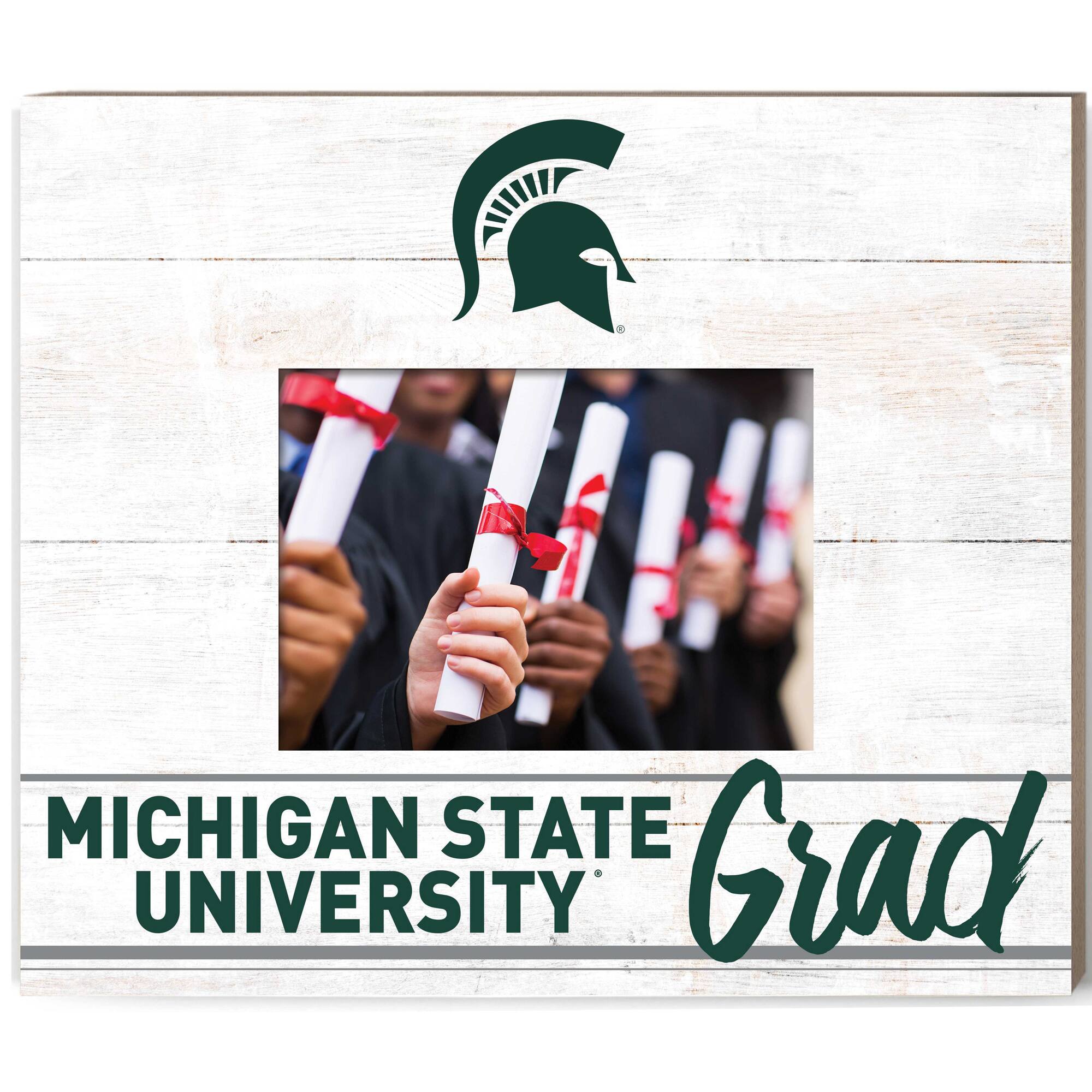 Jardine - Michigan State Spartans 11'' x 13'' Grad Picture Frame - White