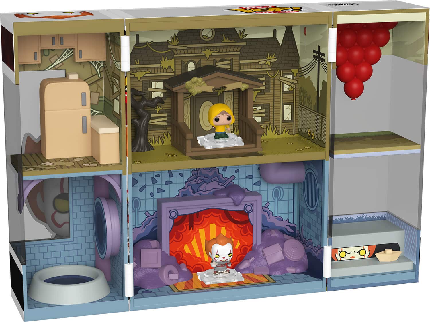 Funko Bitty Boxes: IT- Funhouse - COLLECTABLES - Multicolor