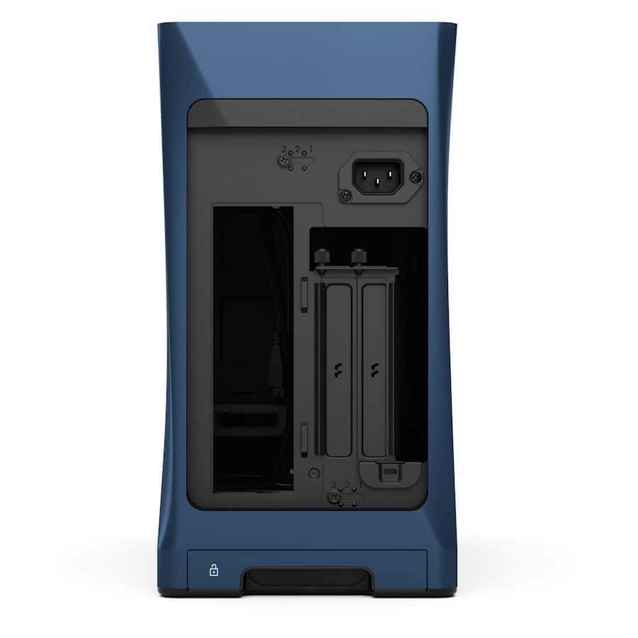 Fractal Design Era 2 Gaming Computer Case Midnight Blue Aluminium Fractal Design Era 2 Gaming Computer Case Midnight Blue Aluminium