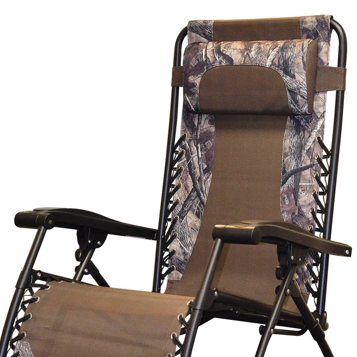 Alt View 4. Caravan Canopy - Caravan Canopy Infinity Zero Gravity Steel Frame Patio Deck Chair, Camouflage - Camouflage.