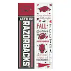 Crisp Mornings
Chilly Nights
FALL
Gather
FOOTBALL
ARKANSAS
AUTUMN
Tailgating and TOUCHDOWNS
LET'S GO
RAZORBACKS