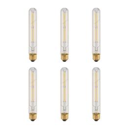 Elitco Lighting - 8W 3000K LED T10 Light bulb with 900 Lumens - Clear