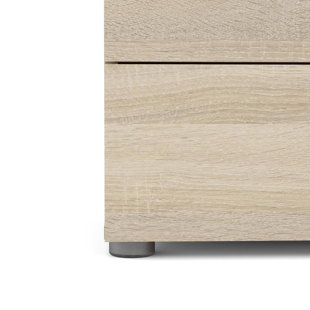 Alt View 5. Tvilum - Austin 8 Drawer Double Dresser, Oak Structure - Brown.