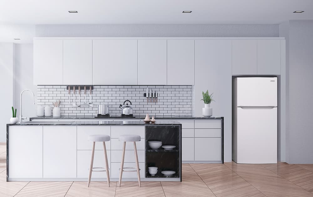 Alt View 17. Frigidaire - 18.3 Cu. Ft. Garage Ready Top-Freezer Refrigerator - White.