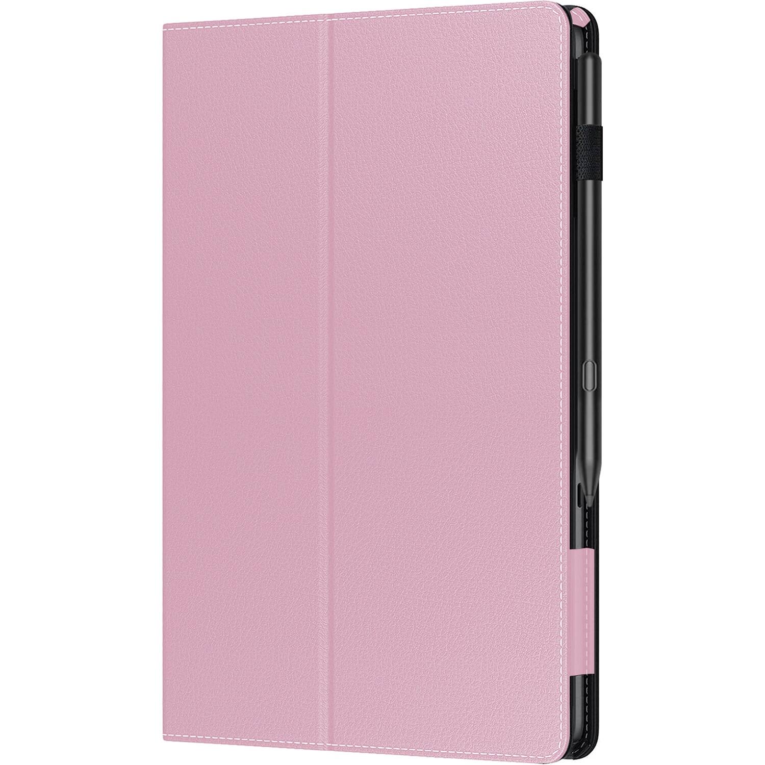 Alt View 13. SaharaCase - Venture Series Folio Case for Samsung Galaxy Tab S10 Lite (2025), Tab S10 FE, Tab S9 and Tab S9 FE - Rose Pink.
