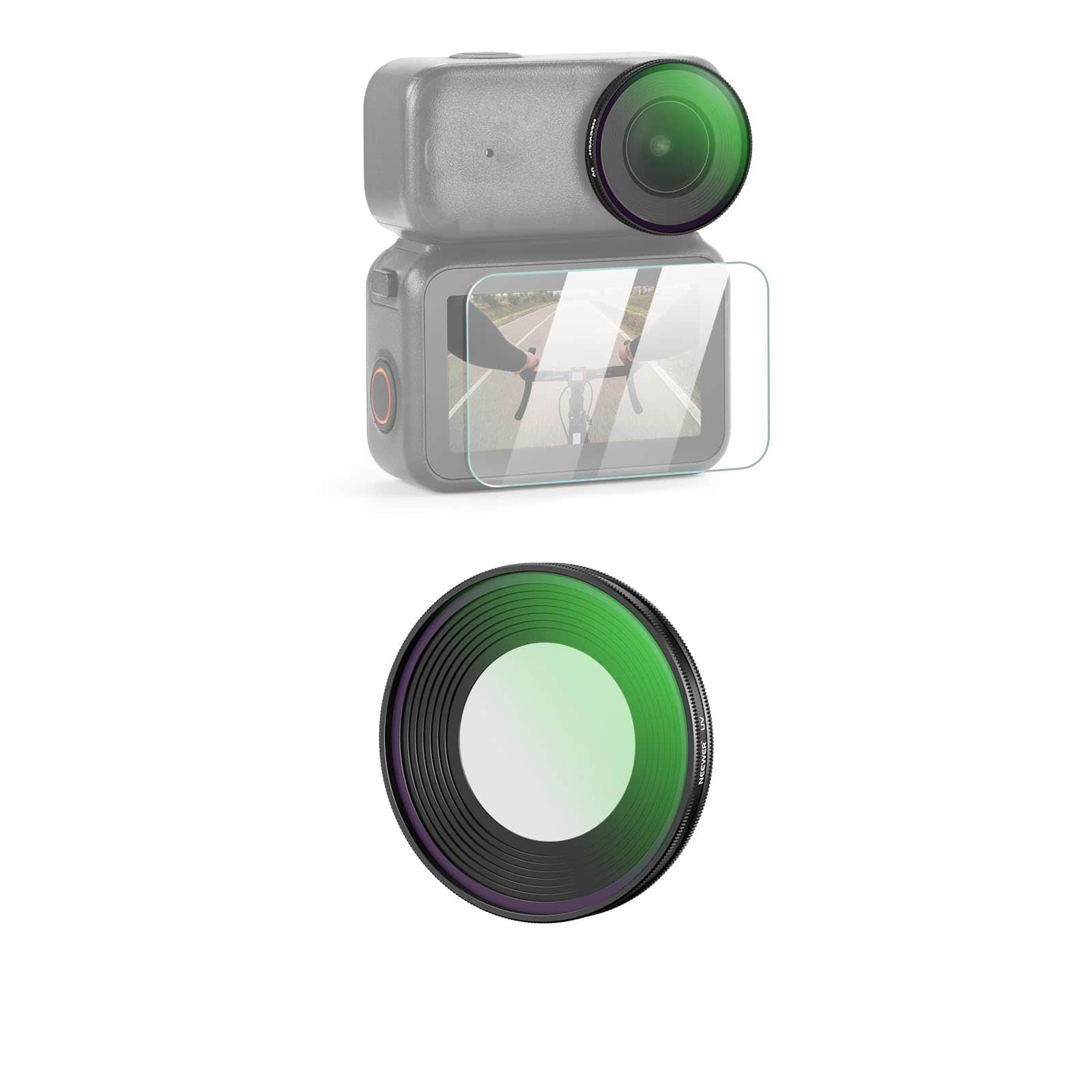 Neewer - DJI Osmo Nano UV Filter + Screen Protector