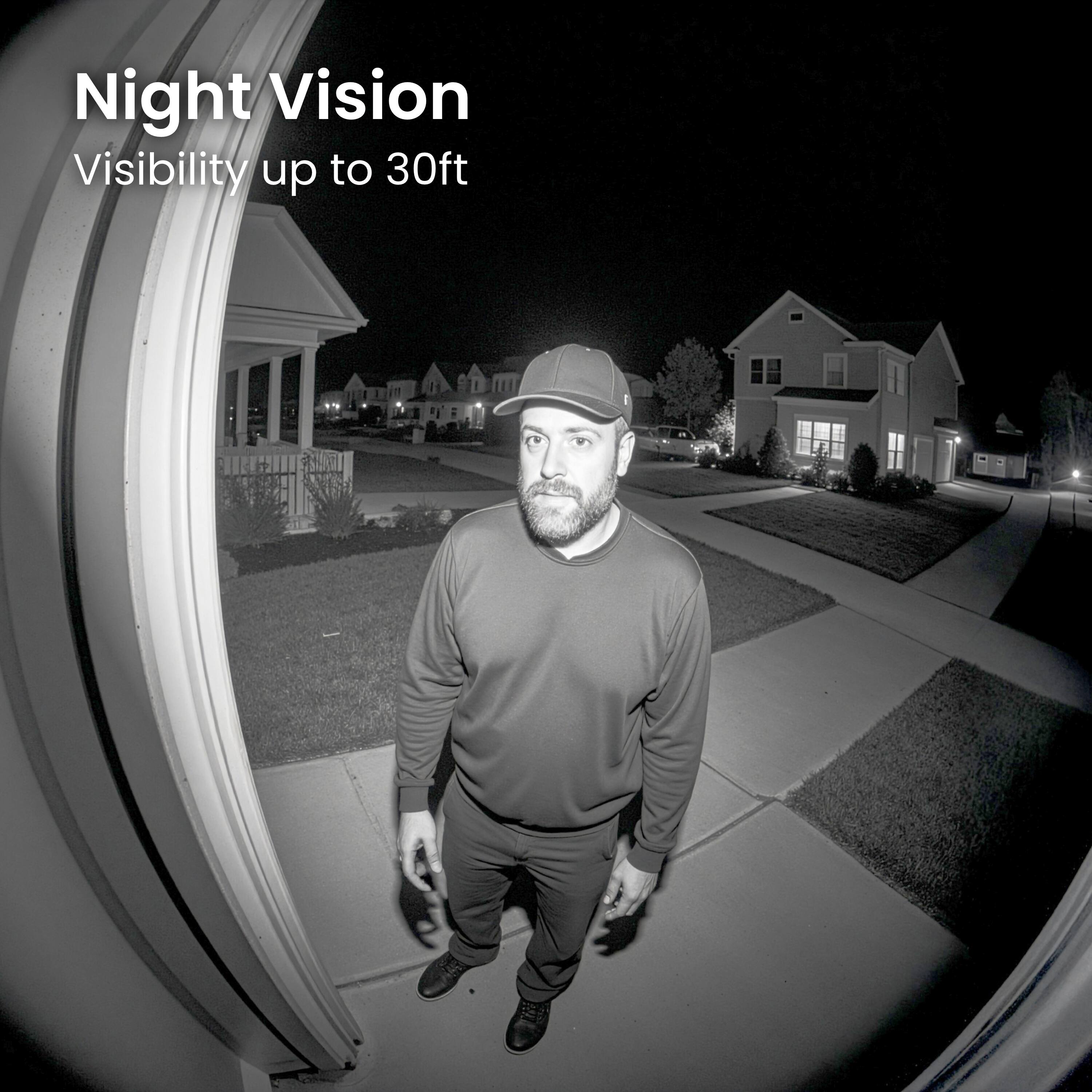 Night Vision  
Visibility up to 30ft