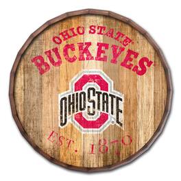 Fan Creations - Ohio State Buckeyes 24'' Established Date Barrel Top - Multicolor