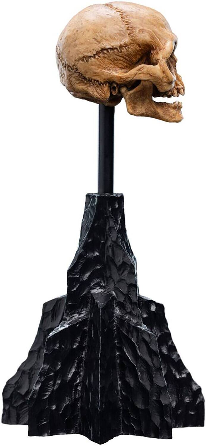 Alt View 4. Weta Workshop - WETA Workshop Polystone - The Lord of the Rings Trilogy - Skull of Gollum Polystone Statue   - COLLECTIBLES - Multicolor.