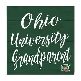 Jardine - Ohio Bobcats 10'' x 10'' Grandparent Plaque - Green