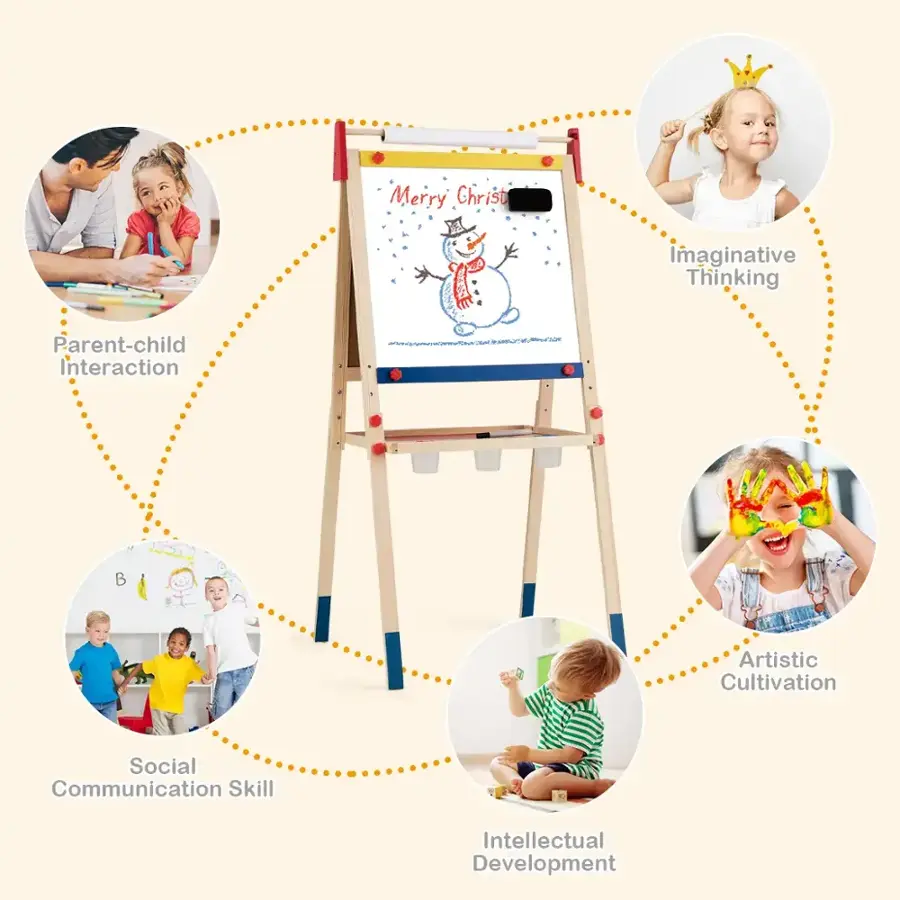 Merry Christmas Parent-child Interaction Imaginative Thinking Artistic Cultivation Social Communication Skill Intellectual Development