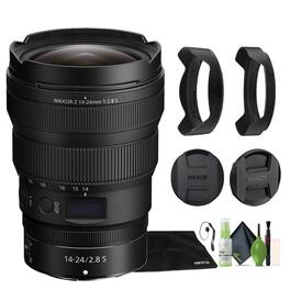 NIKKOR Z 14-24mm f/2.8 S Zoom Lens for Nikon Z Cameras (20097) + Cap Keeper - Bundle - Black