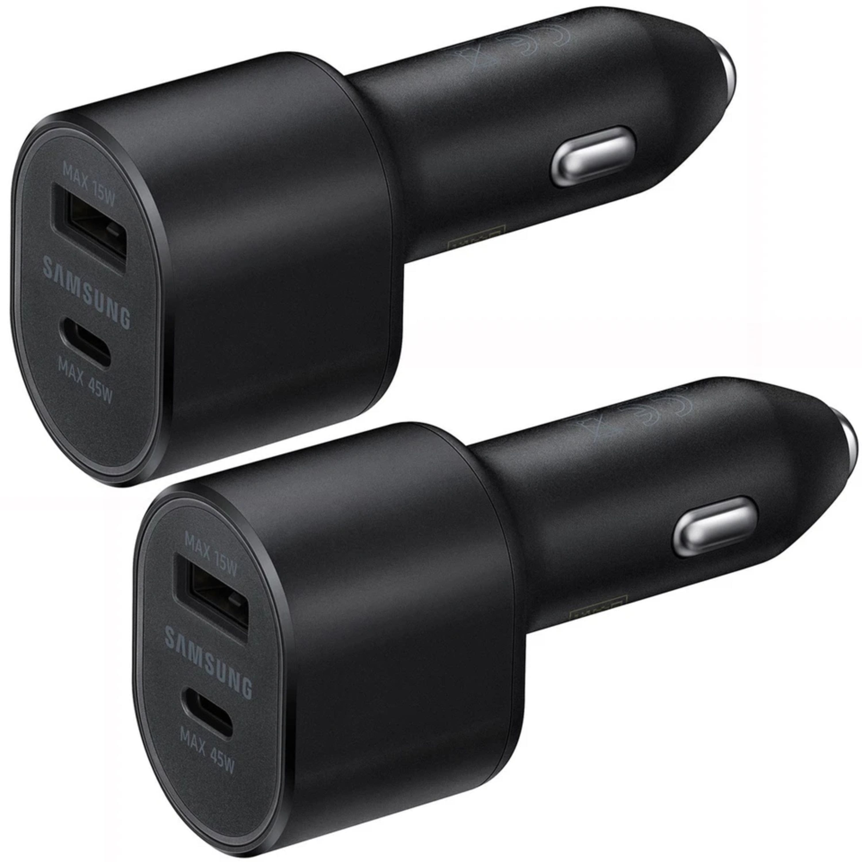 Kitcheniva - Premium Car Charger Samsung USB-C Fast Charge 2 Pack