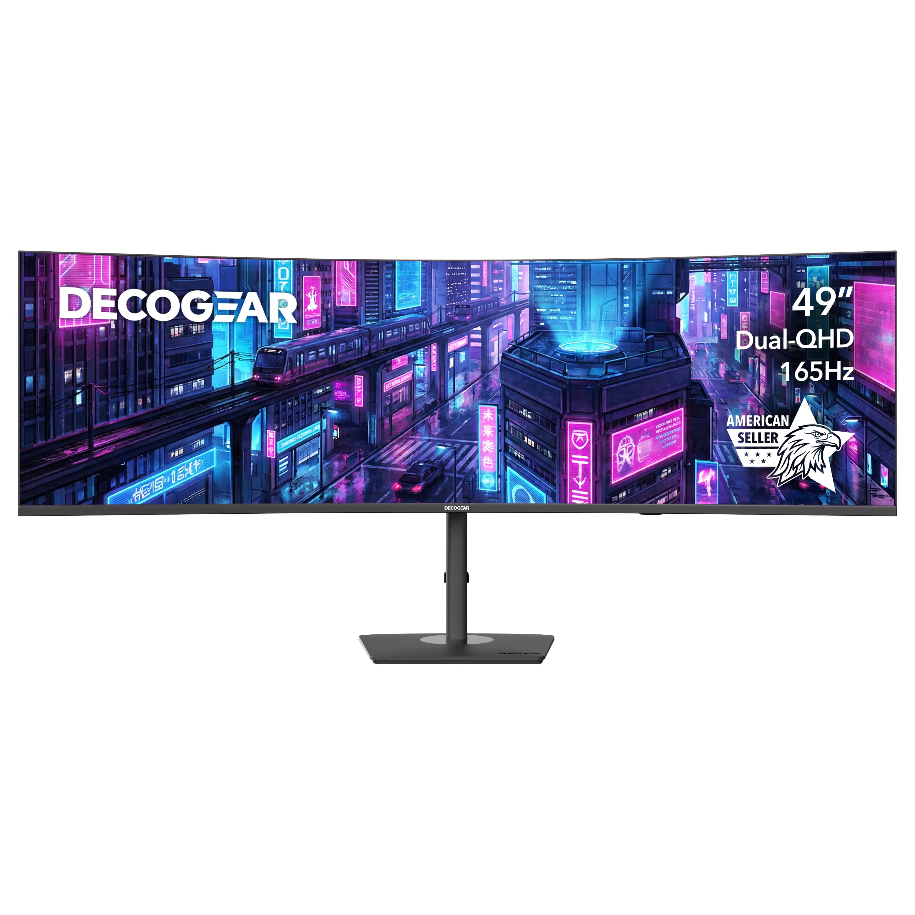 DECOCGEAR  
49" Dual-QHD 165Hz  
AMERICAN SELLER