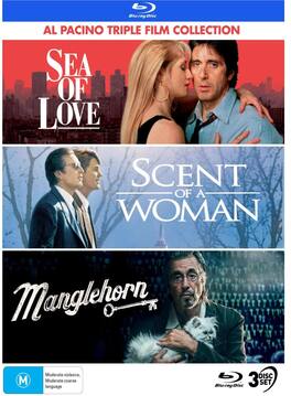 Al Pacino: Triple Film Collection (Sea of Love / Scent of a Woman / Manglehorn) - BLU-RAY