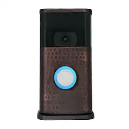 Michael Healy - Hammered Video Doorbell Cover (Ring 2nd Gen) - Oiled Bronze